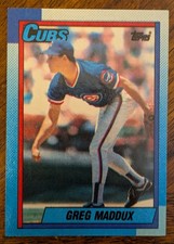 Greg Maddux 1990 Topps #715 Chicago Cubs - Free Shipping - NM