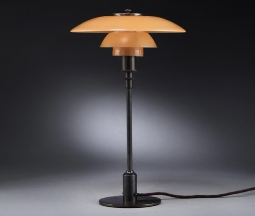 Poul Henningsen PH. 3/2 1920’s. Brass and Glass.  Louis Poulsen - Picture 1 of 6