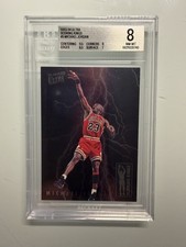 Michael Jordan 1993 Ultra Scoring Kings #5 Bgs 8 w/ 9.5 Centering Bulls HOF