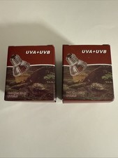1x25W  1x50W Reptile Lamp UVA UVB 3.0 Pet Heat Lamp Turtle Basking Light Bulb