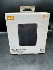 Western Digital WD Elements 2TB USB 3.0 Portable External Hard Drive *NEW*