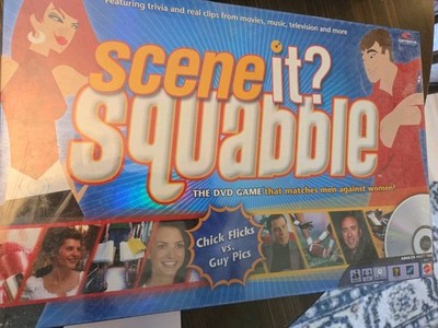Party Game Scene it? Squabble DVD Game Adult  New Sealed