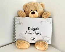 Personalised Baby Scrapbook & Memory Book – A4 Baby Keepsake Album BARGAIN!