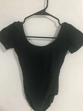 Adult Small Bloch Ballet Leotard - Short Sleeve Style