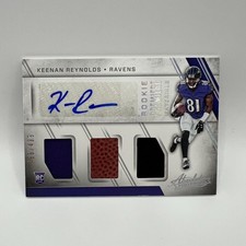 2016 Panini Absolute Keenan Reynolds Auto Patch RC #238 /499 RPA