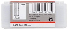 Bosch 2607001292 Carbide Reversible Planer Blades 82.4mm x 5.5mm x 1.1mm 10Pack