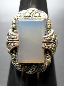 Vintage 835シルバー スリーストーンリング 835 Silver Ring | eBay