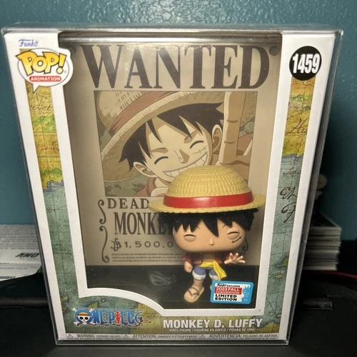 Funko Pop! Video Game/Movie Cover with Case: One Piece - Monkey D. Luffy (NYCC)