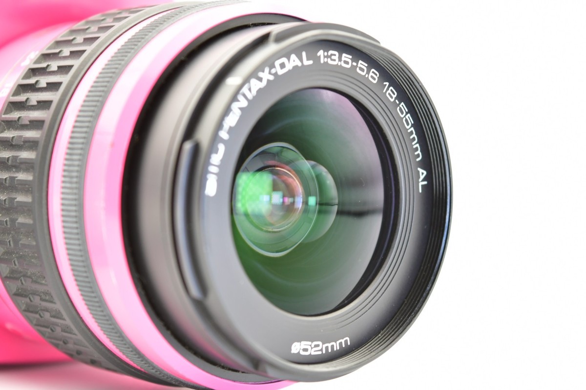 ⏯️[Near Mint] Pentax K-r Pink Bilingual Digital camera 18-55mm