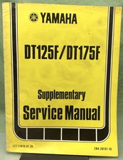 Genuine Yamaha LIT-11616-01-26 DT125F/DT175F Service Manual 1978