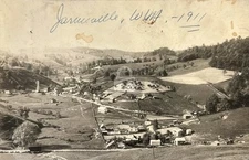 Jarvisville West Virginia Birds-Eye View 1911 RPPC Photo Postcard COPY