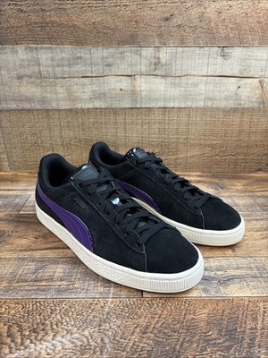 PUMA The Batman Suede Classic ''Catwoman'' Sneakers Black & Purple W 9 New No Tags