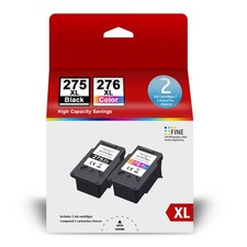 PG-275XL CL-276XL Ink compatible with Canon Pixma TS3500 Series TS3522 TR4722