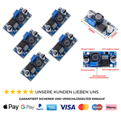 DC-DC Wandler 5 Stück 3,2-46V 1-35V 3