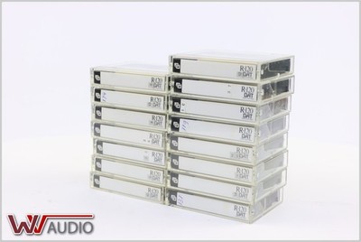 Fuji R 120 DAT Digital Audio Tape. Price Is For Fifteen  Pieces.