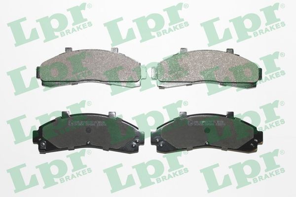 Bremsbelagsatz Scheibenbremse LPR 05P989 FüR Ford Explorer U2 UN46 4WD-image