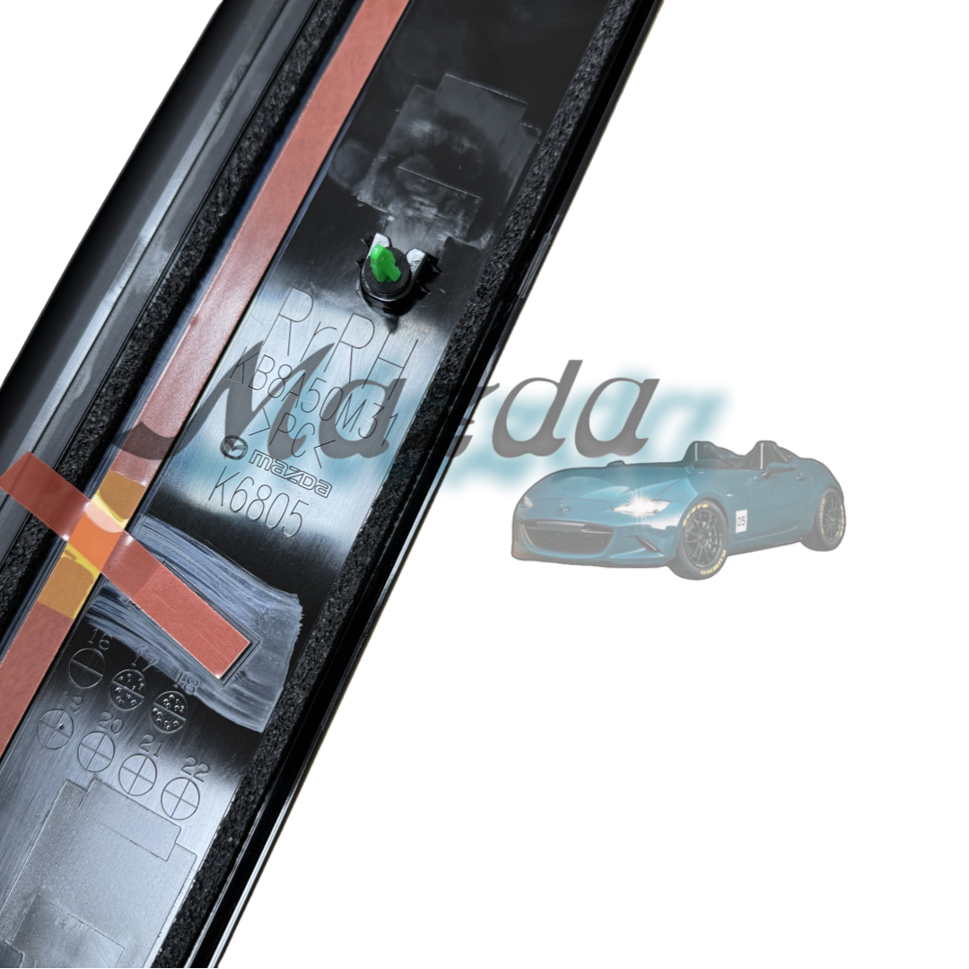 OEM Mazda 2017-2025 CX-5 Rear Right Door Molding Trim Applique