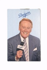 Vin Scully Bobblehead 2012 Dodgers Stadium Giveaway SGA Farmer John W/Box Rare
