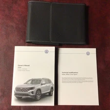 2025 VW VOLKSWAGEN ATLAS OWNERS MANUAL BOOKS GUIDE CASE ALL MODELS
