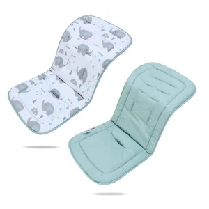 Baby Stroller Cushion,Infant Car Seat Insert-Reversible Universal Breathable ...