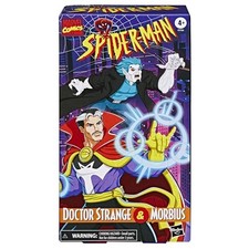 Marvel Legends Series Doctor Strange & Morbius  Spider-Man  The Animated Seri...