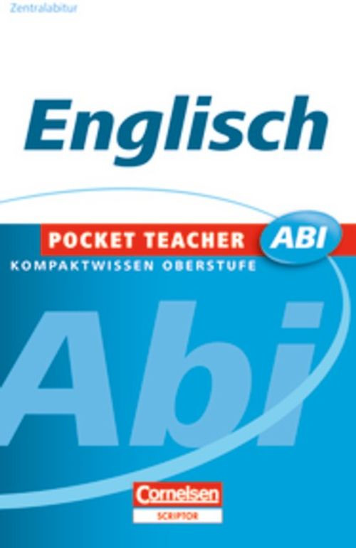 Pocket Teacher Abi. Sekundarstufe II - Neubearbeitung / Englisch Zst. SEHR GUT - David Clarke