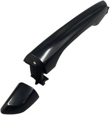 Front Or Rear Right Passenger Exterior Door Handle Black Compatible with Elantra