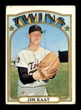 1972 Topps #709 Jim Kaat   G/VG X3704242