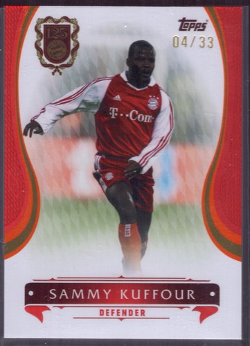 Sammy Kuffour /33 Topps 125 Years Anniversary FC Bayern Munich