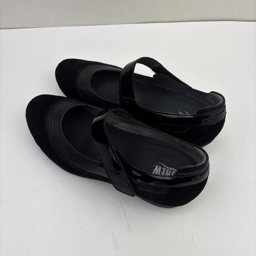 Drew Genoa Mary Jane Comfort Shoes Black Suede w/Patent Leather Women's 8.5 M - Picture 6 of 23