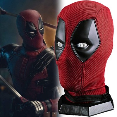 Halloween Karneval Cosplay Deadpool Kostüm Maske Superheld Cosplay Gewirke DE