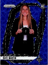 2024 Panini Prizm WNBA #148 Kate Martin Blue Velocity Prizms