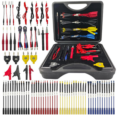 76-Pcs Automotive Circuit Test Lead Kit, Multimeter、Electrical Test Leads Kit