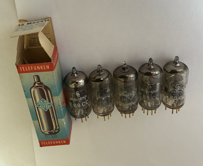 Telefunken Vorverstärkerröhre E 88CC Neu