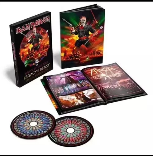 Coffret 2CD Iron Maiden "Night Of The Dead" (Legacy Of The Beast Live In Mexico