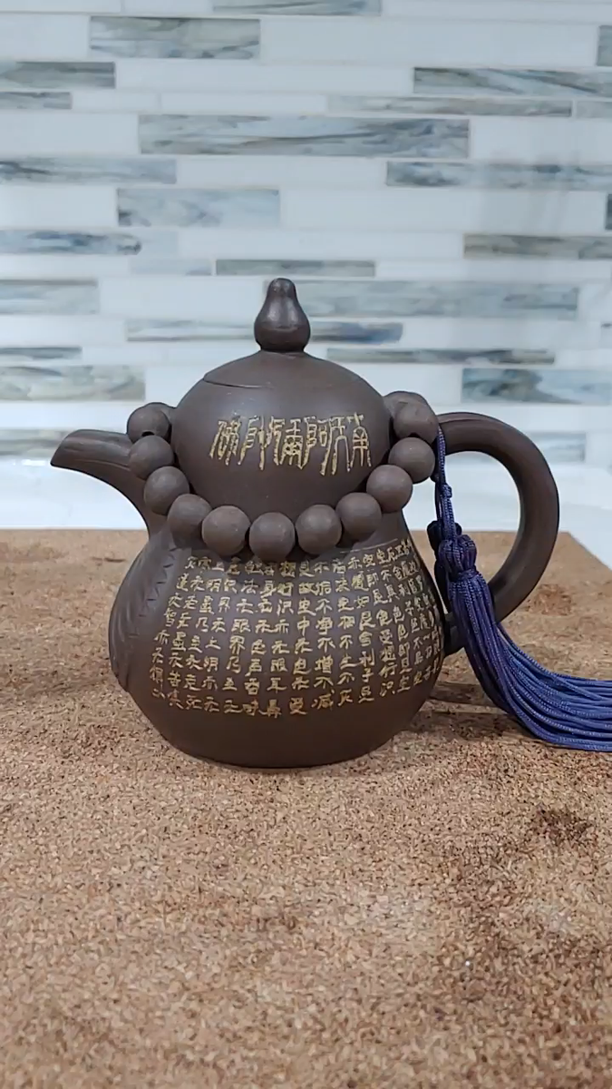 極細蜜象嵌　「茶壺」　　　　　　座 極細蜜象嵌　「茶壺」　　　　　　座