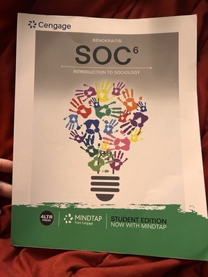 Mindtap Course List Ser.: Soc by Nijole Benokraitis (2018, Trade Paperback)