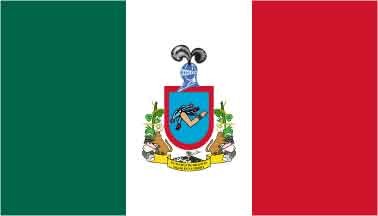 COLIMA MEXICO STATE 3X5 FLAG