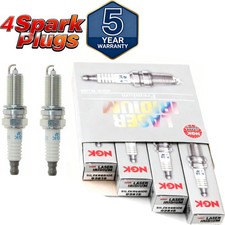 Set of 4 Spark Plug NGK Laser Iridium SILZKR6B10E for Kia Hyundai Veloster