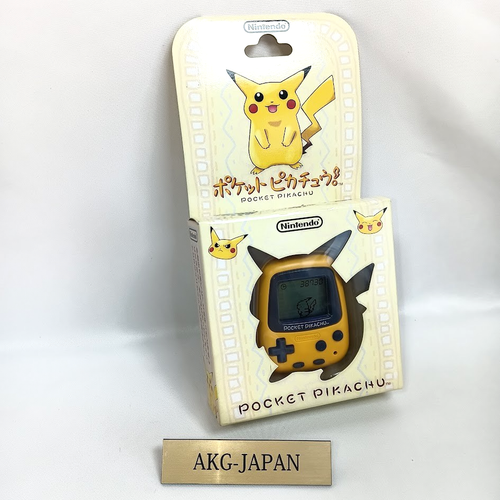 Pokemon Pocket Pikachu MPG-001 1998 Nintendo Pedometer Tamagotchi Style JPN NEW - Picture 1 of 10