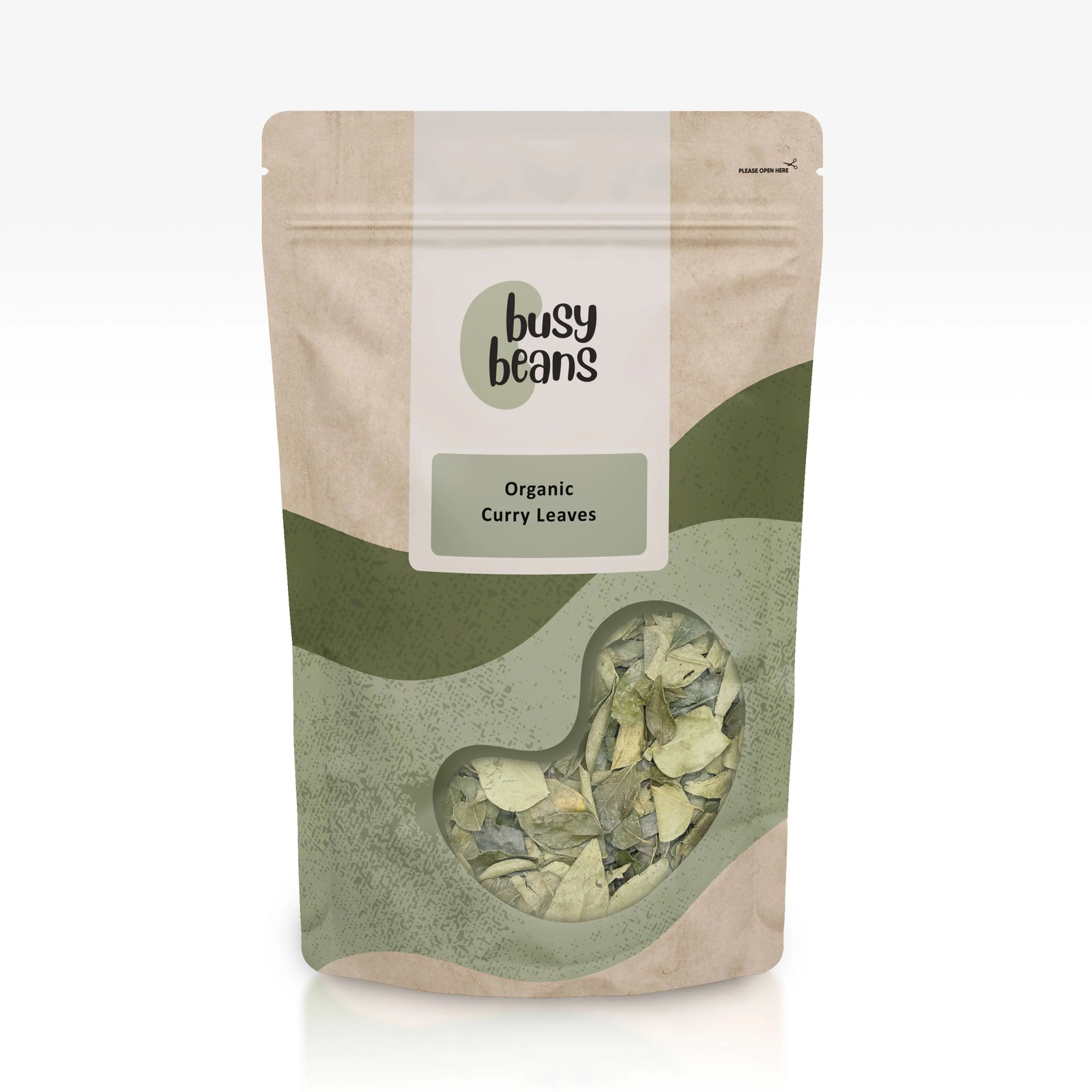 Organic Dried Curry Leaves -Certified Organic- by Busy Beans Organic (1kg)