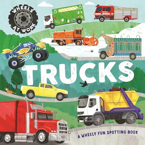 Trucks: A wheely fun spotting book (Wheels at Work) - Image 2