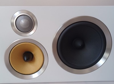 B&W Bowers & Wilkins CM Centre 2 S2 Speaker RARE White | eBay