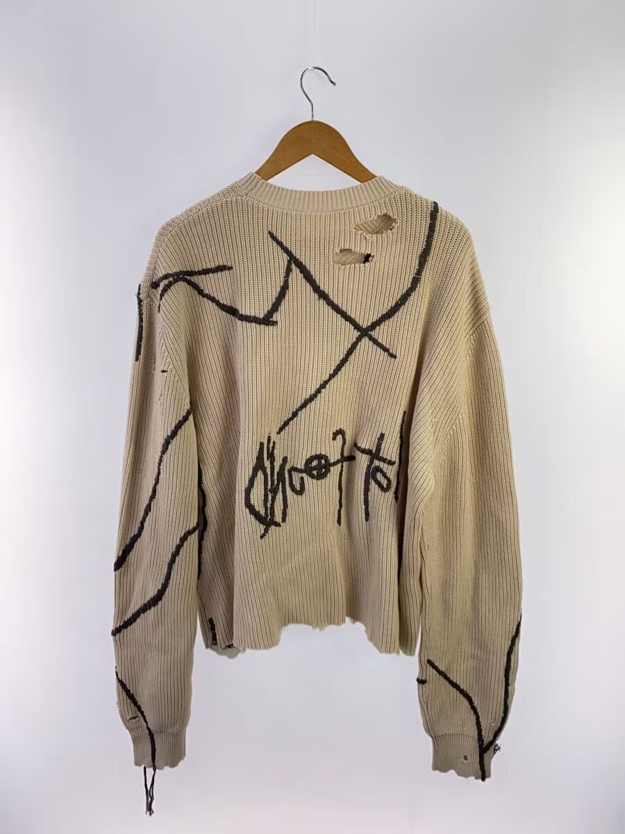 GEM SWEATER 404 Damage Processing 142857 Knit Swe… - image 2