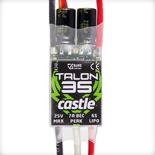 Castle Creations Talon 35-Amp 25V ESC w/7-Amp BEC CSE010012200 Speed Controls