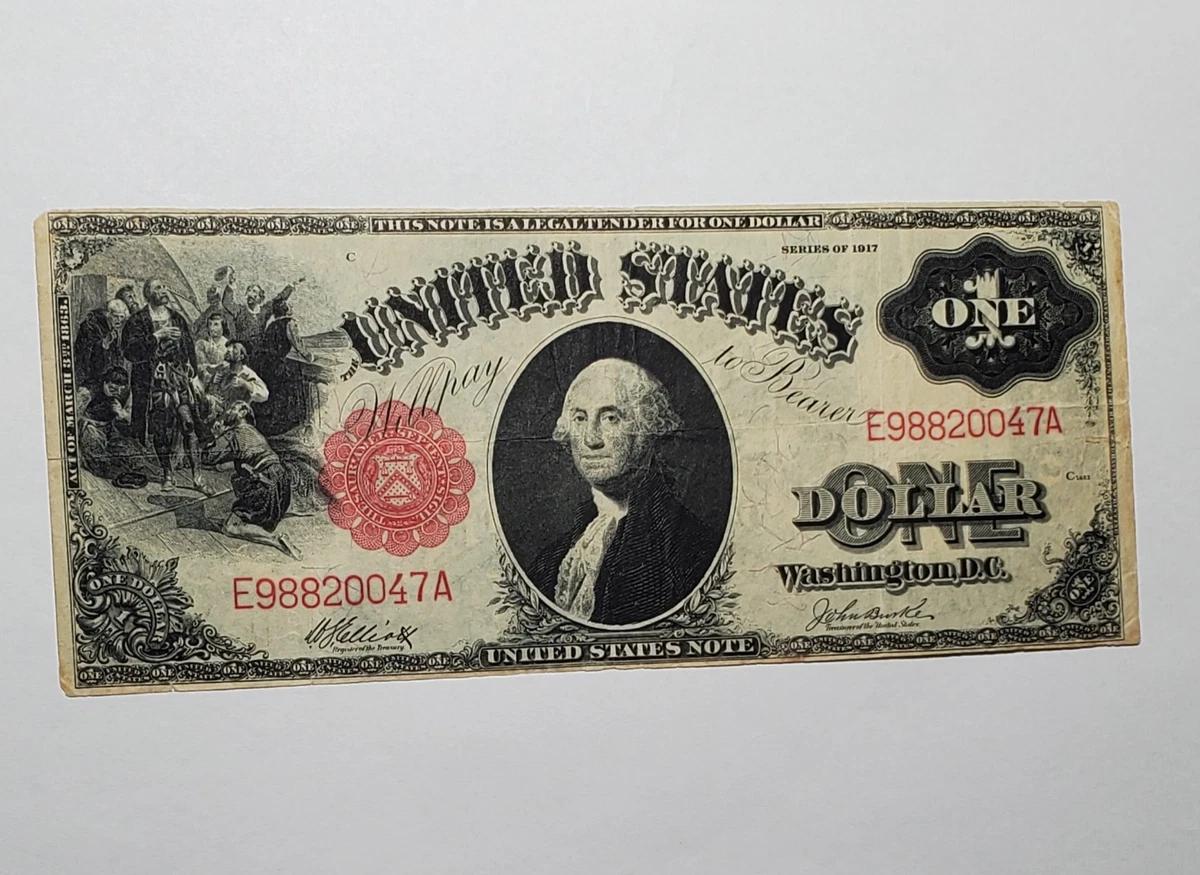 1917年 ONE DOLLAR  Circulated $1 1917 Year United States Large Size Notes for sale | eBay