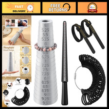 Bracelet  Ring Size Measuring Tool Kit - Mandrel  Finger Sizers, US Sizes 1-17