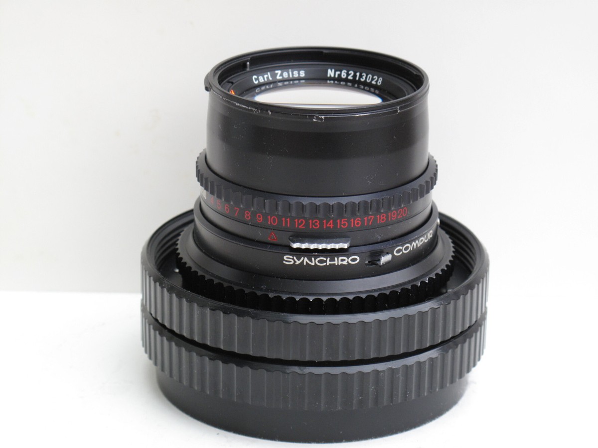 Hasselblad Zeiss S-Planar C 135mm f:5.6 T* black lens with bubble