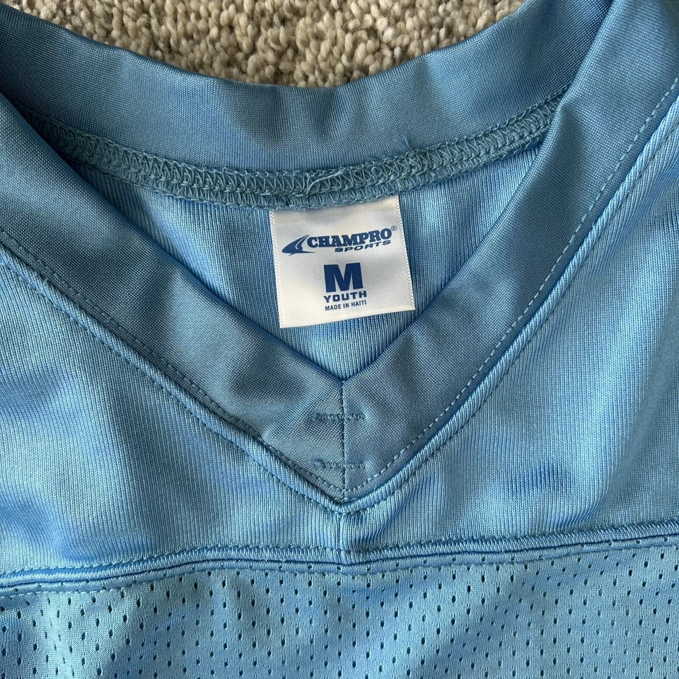 Футболка молодежная Champion Sports M цвет Carolina Blue - Изображение 2 из 3