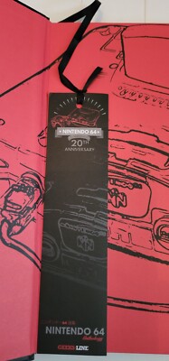 Nintendo 64 Anthology Book by Geeks-Line Math Manent w/ N64